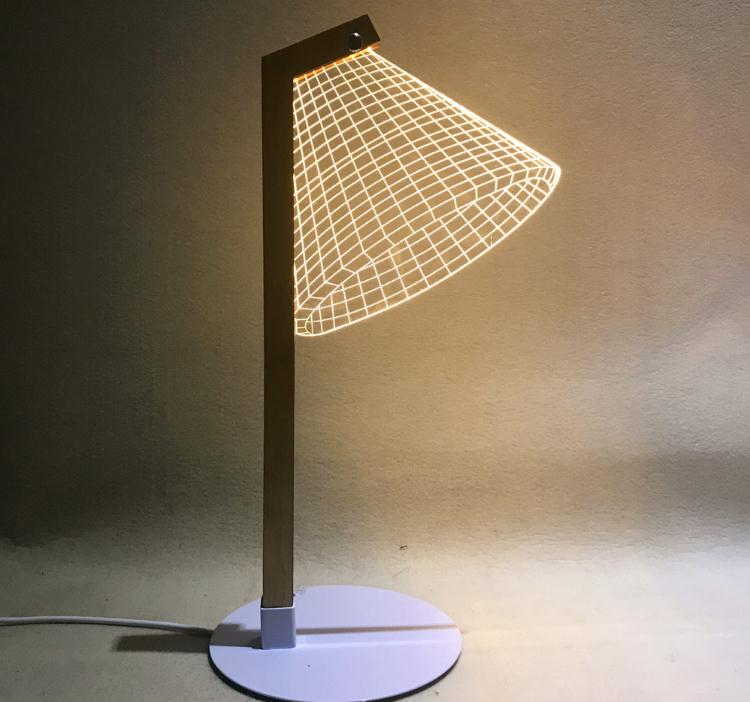 3D Effect LED Table Lamp