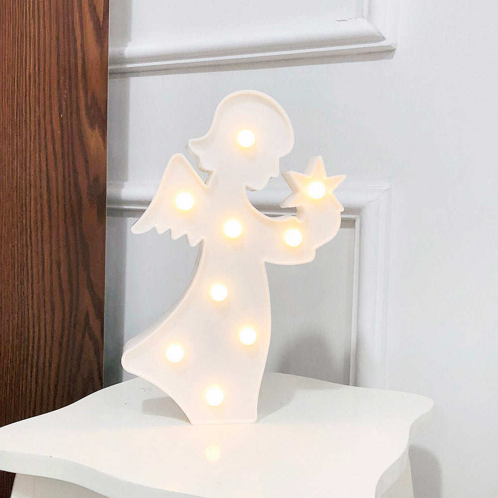 LED Engel Design Nachtlicht für Kinderzimmer Deko