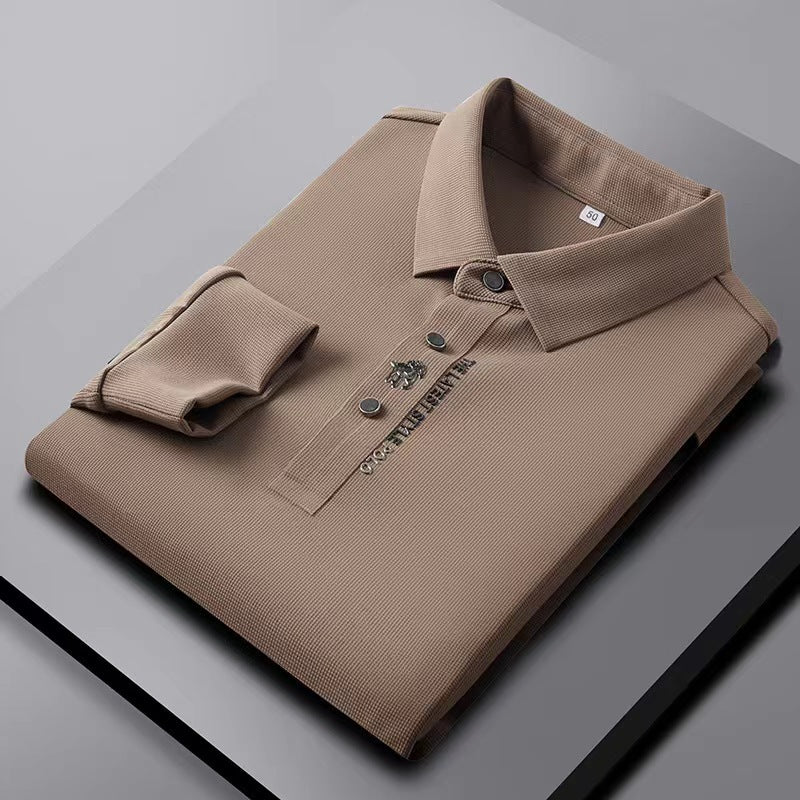 Polo respirant pour homme – Léger en nylon manches courtes et longues | M–4XL