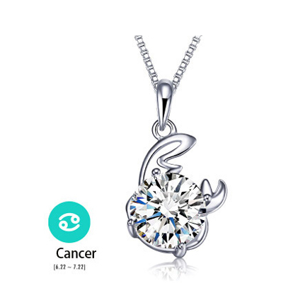 925 Pure Silver Zodiac Necklace