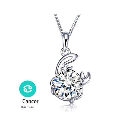 925 Pure Silver Zodiac Necklace