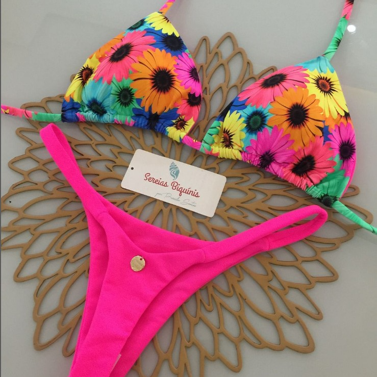 Women's High-Cut Bikini Set