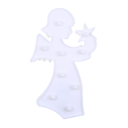 LED Angel Design Night Light for Kids' Room Decor