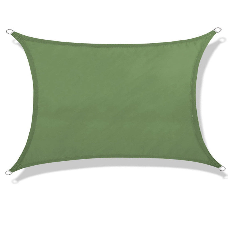 Waterproof UV-Resistant Sunshade Sail – Triangle & Square Garden Canopy
