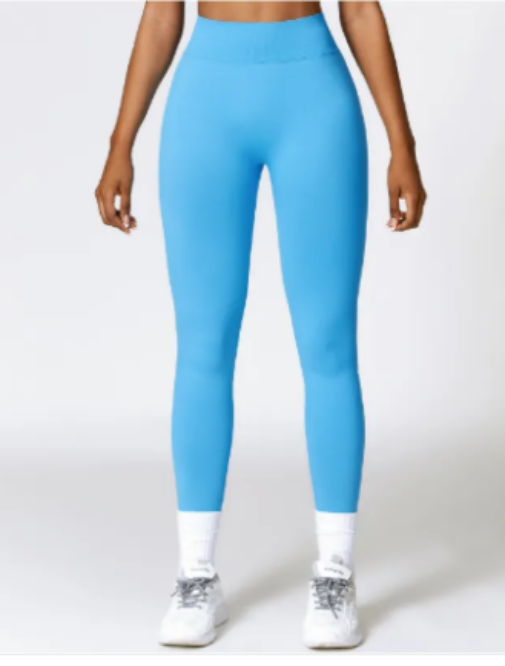 Damen-Yoga-Leggings mit hoher Taille, gebürstet, Po-Lifting