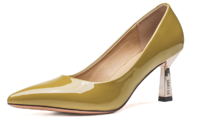 Damen Spitzzehen-Schuhe mit Blockabsatz | 7,5cm OL Heels