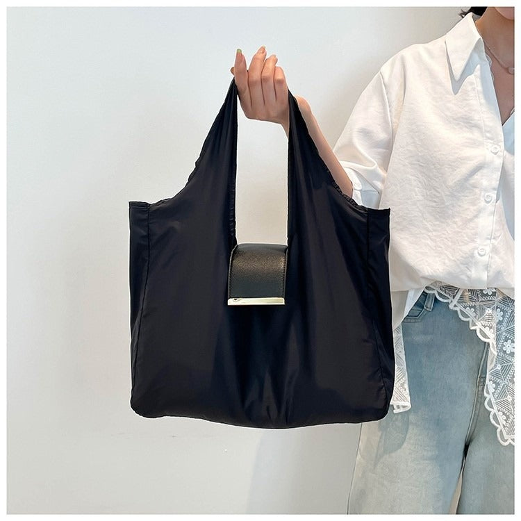 Large Polyester Canvas Tote Bag