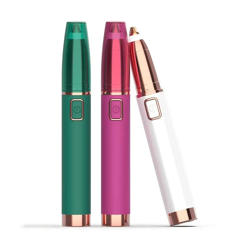 Rechargeable Eyebrow & Facial Hair Remover – Painless Precision Trimmer