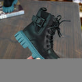 Kids Leather Martin Boots
