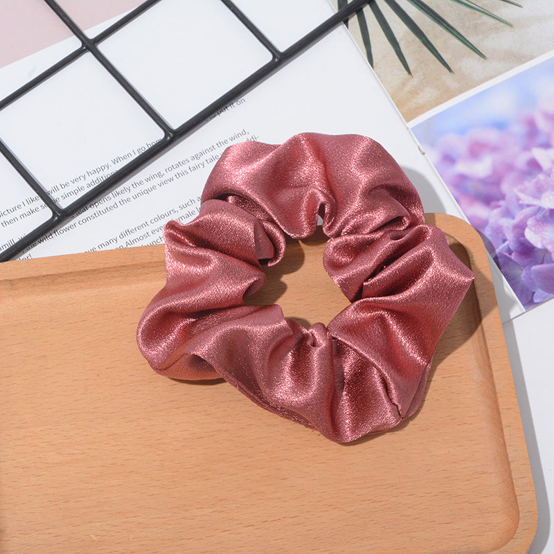 Crystal Satin Hair Ties for Women – 11 Colours