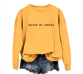 Graceful Faith Pullover Sweatshirt – Women's CVC Cotton Hoodie in 15 Colours