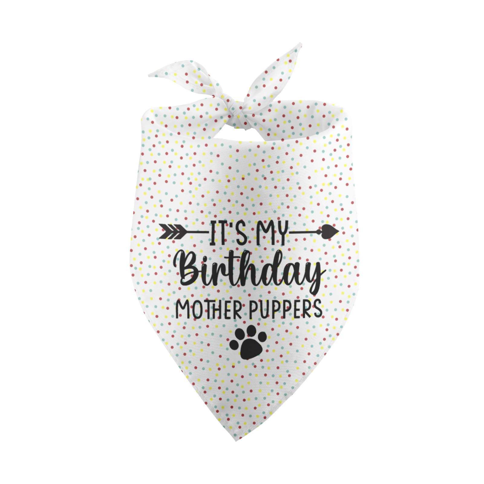 Bandana d'anniversaire pour chien | Accessoire photo et de fête « C'est mon anniversaire »