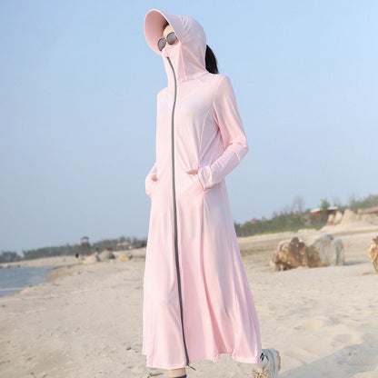 Women's Long UV Protection Sun Jacket