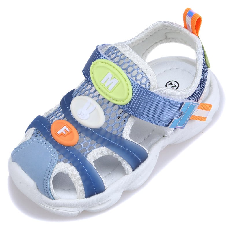 Super Light Baby Beach Sandals – Closed Toe Soft Sole