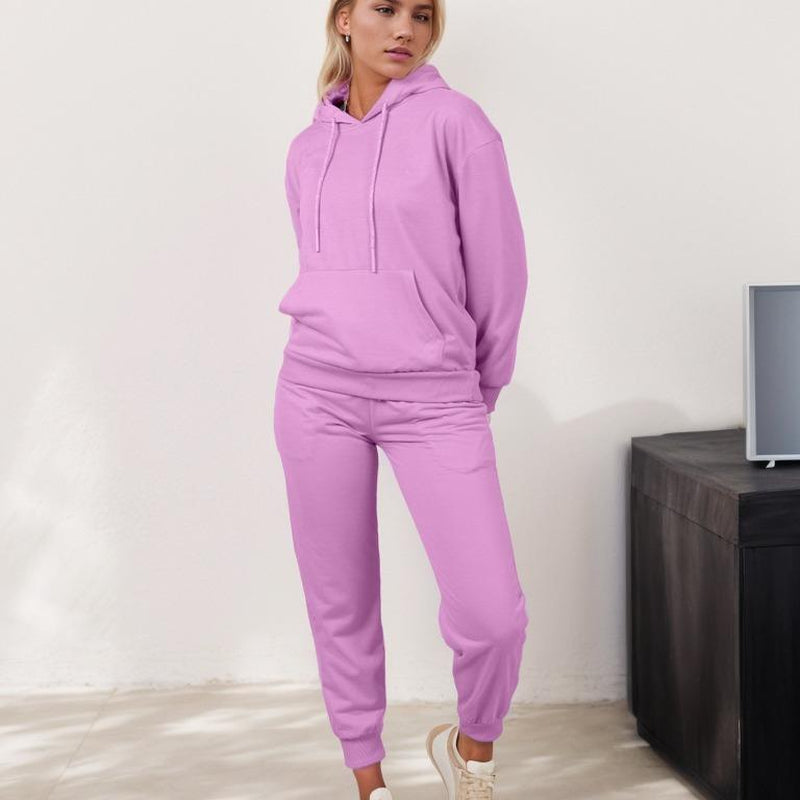 RED Marine Women's Hoodie Set – Long Sleeve Comfort Tracksuit in Multiple Colours