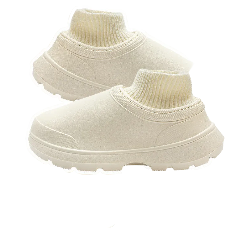 Waterproof Cotton Slippers – Anti-Slip Warm Indoor & Outdoor Shoes