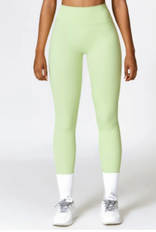 Damen-Yoga-Leggings mit hoher Taille, gebürstet, Po-Lifting