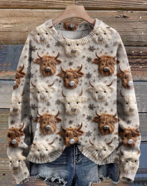Christmas Street Fashion Round Neck T-Shirt