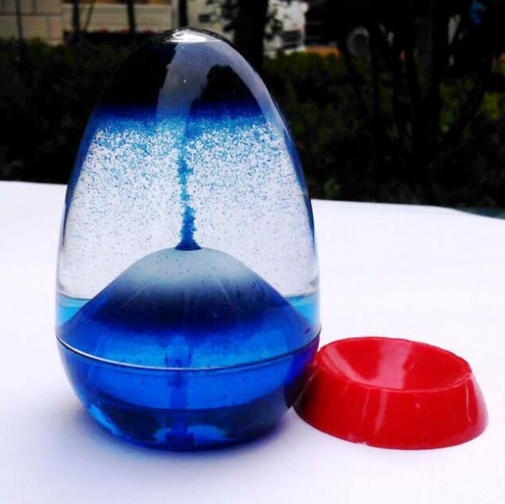 Volcano Egg Oil Hourglass - Mesmerising Home Decor & Gift