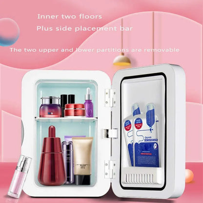 Mini Portable Makeup Fridge – Skincare & Beauty Refrigerator