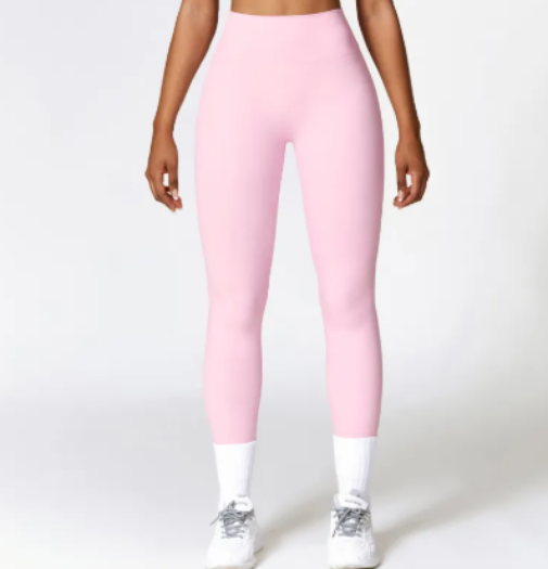 Damen-Yoga-Leggings mit hoher Taille, gebürstet, Po-Lifting