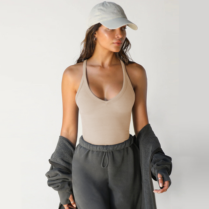 Women's Slim Knitted Vest Top
