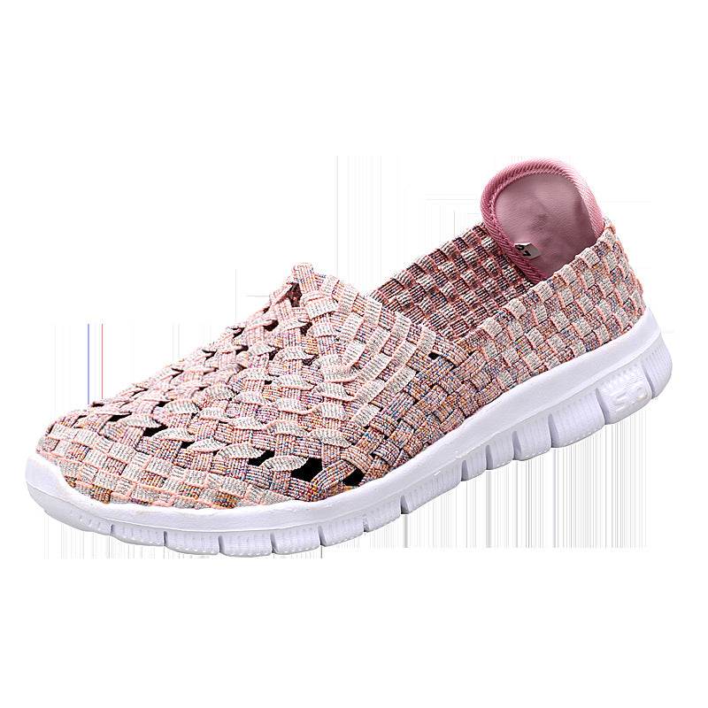 Breathable Woven Summer Shoes for Women
