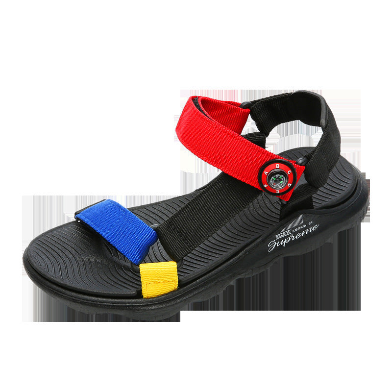 Kids' Webbing Beach Sandals – Colourful EVA Summer Sandals for Boys & Girls