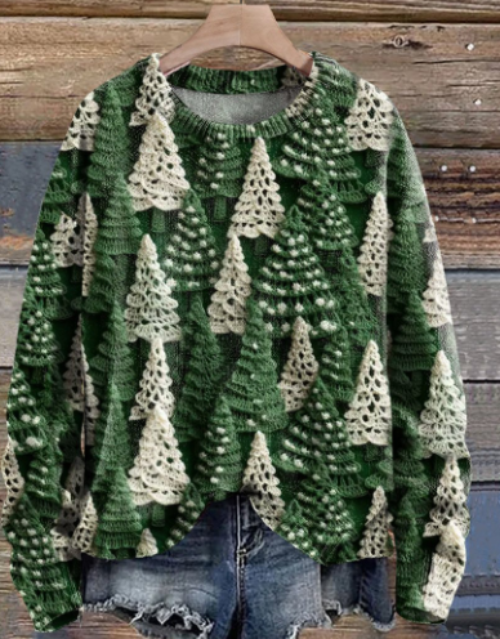 Christmas Street Fashion Round Neck T-Shirt