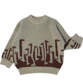 Kinder Cartoon Baumwollpullover | Jungen & Mädchen Pullover
