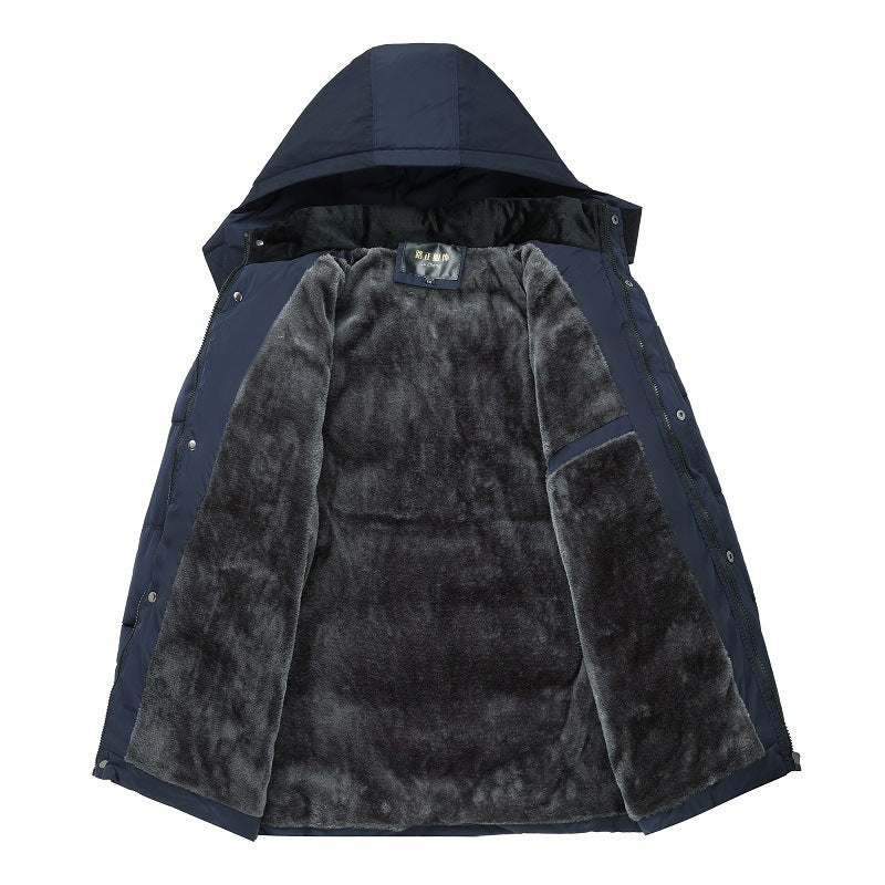Men's Hooded Padded Winter Jacket