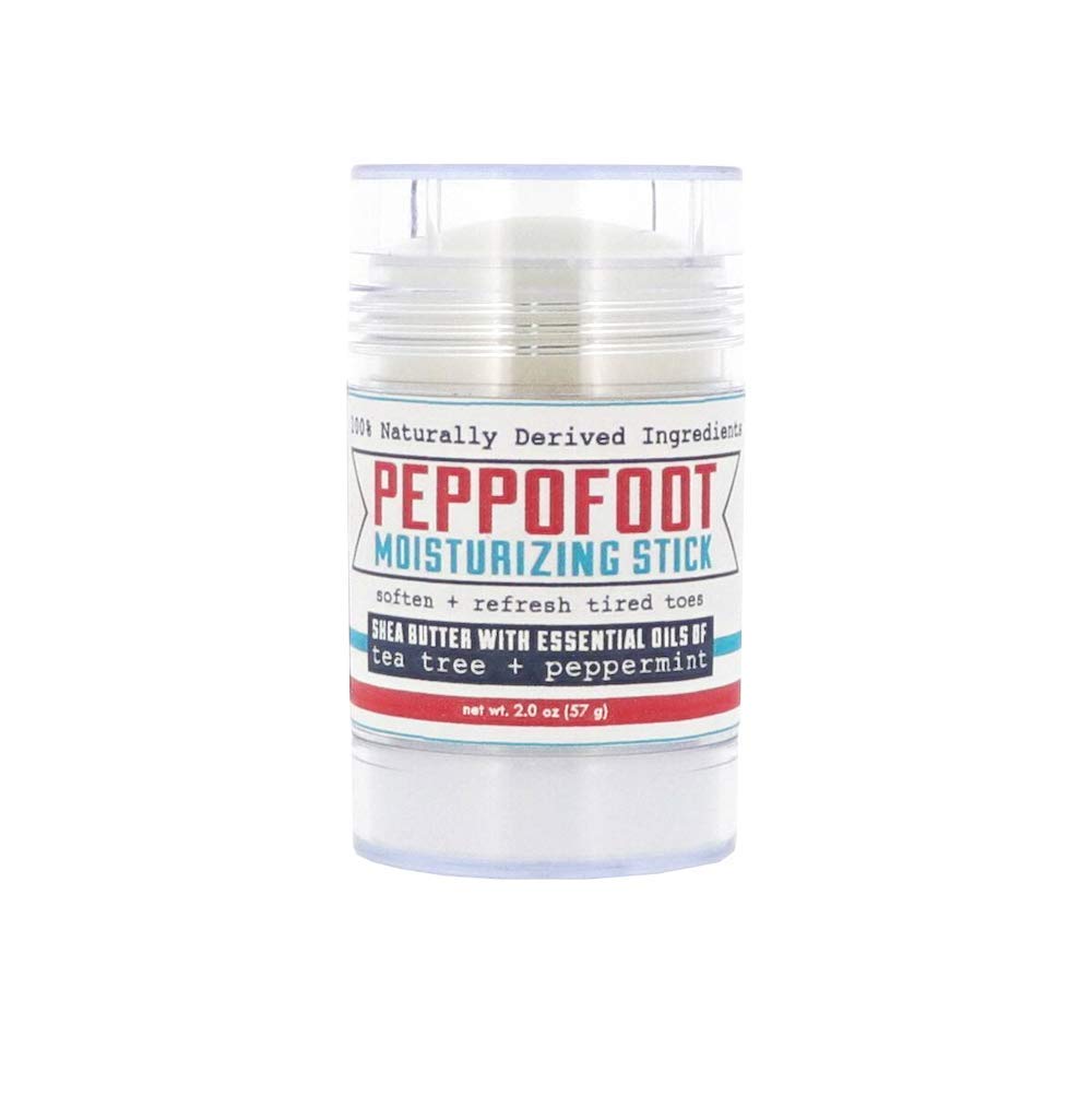 Rinse Bath & Body Peppofoot Heel Balm Stick – Peppermint & Tea Tree, All Natural 2oz