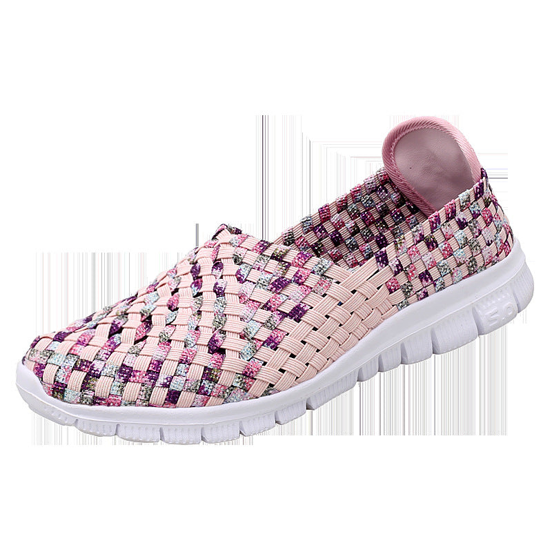 Breathable Woven Summer Shoes for Women