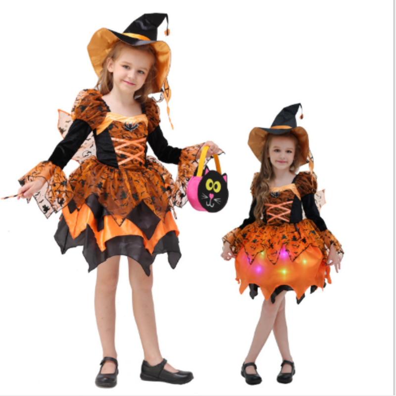 Kids’ Witch Princess Costume Dress