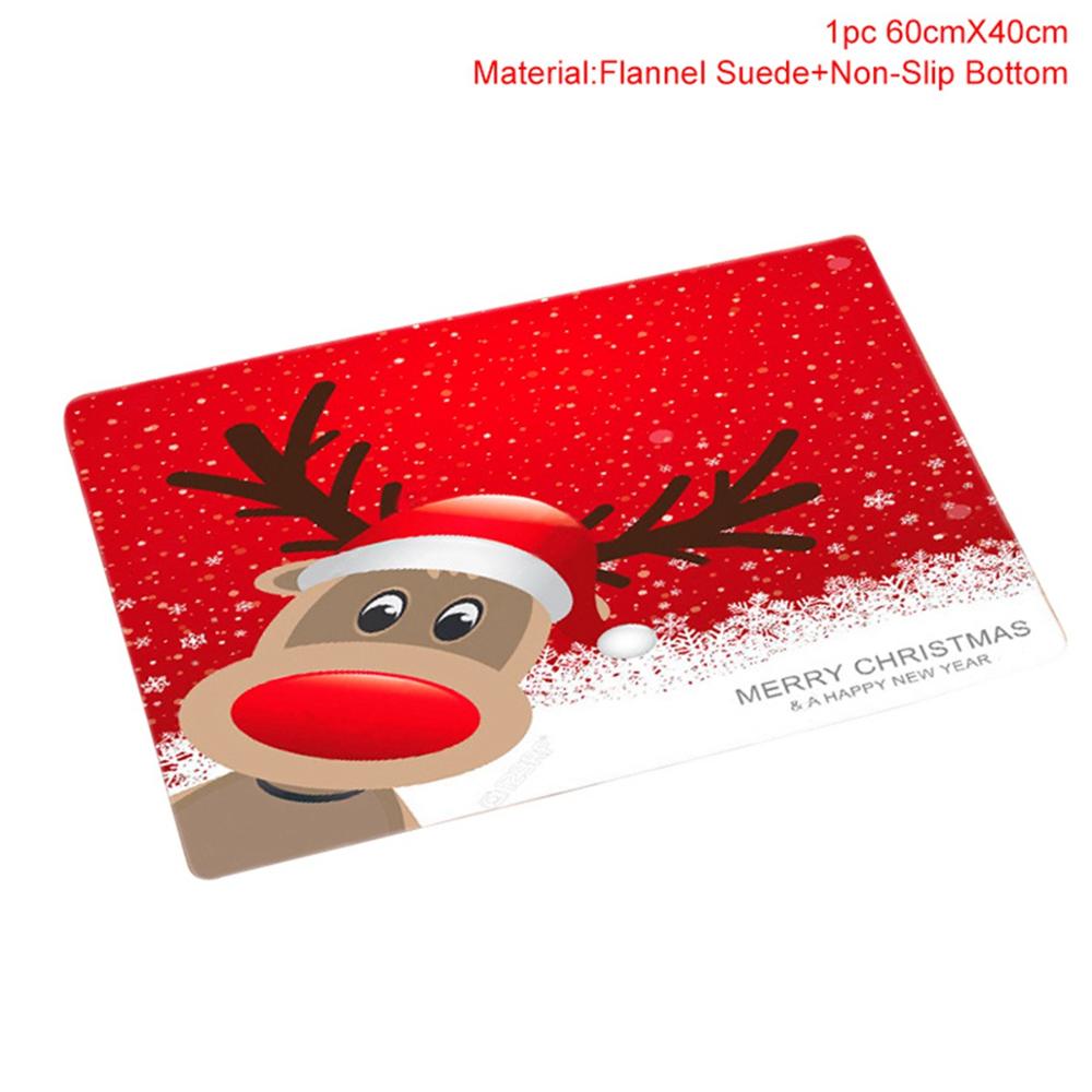 Christmas Bathroom Set – Shower Curtain, Toilet Cover & Bath Mat