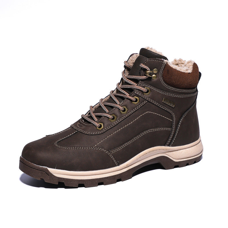 Men's Outdoor Fleece-Lined Boots