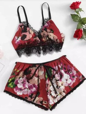 Women's Printed Two-Piece Pyjama Set