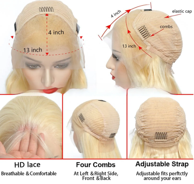 Human Hair Wig – 100% Natural Hair | Full Coverage for Women