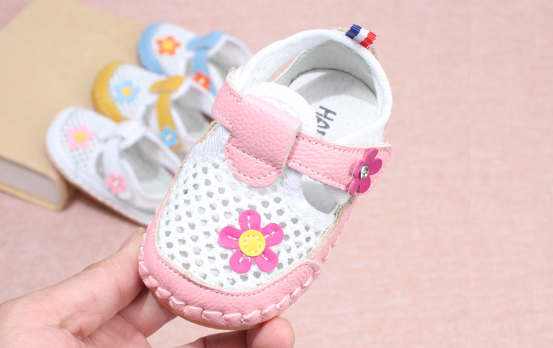 Lace Hollow Baby Sandals for Toddler Girls