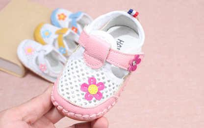 Lace Hollow Baby Sandals for Toddler Girls