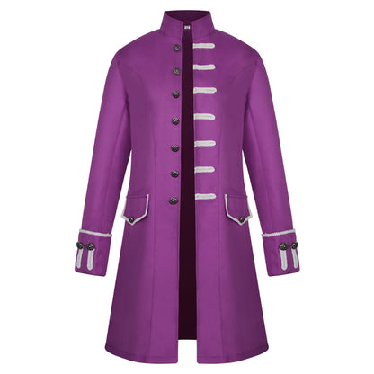 Men's Mid-length Medieval Vintage Clothing