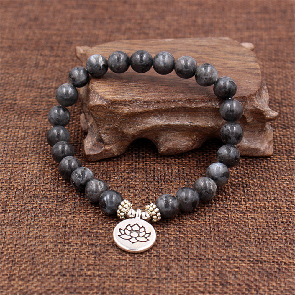 Buddha Bead Stretch Bracelet