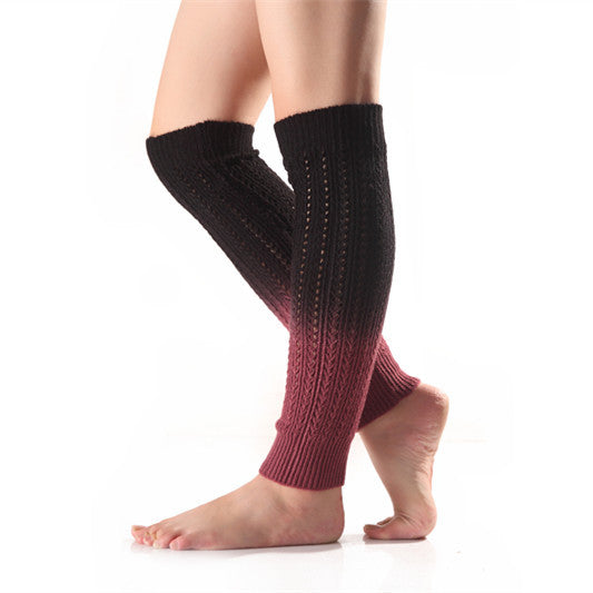 Cashmere Gradient Boot Covers, One Size
