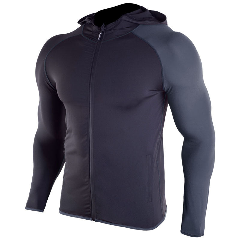 Herren Sportjacke | Color-Block Trainingsjacke