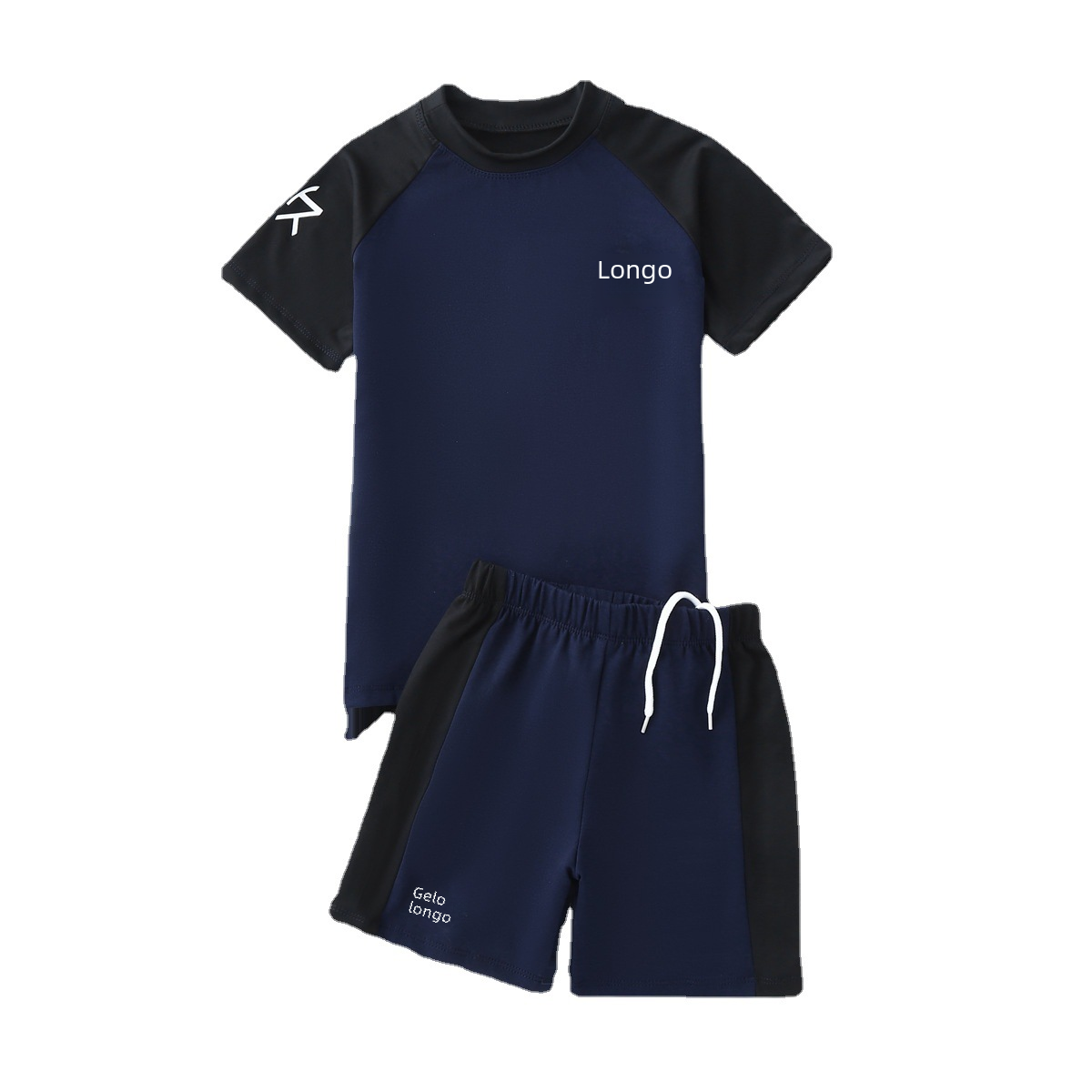 UV-Schutz-Badeanzug-Set für Jungen, zweiteilig