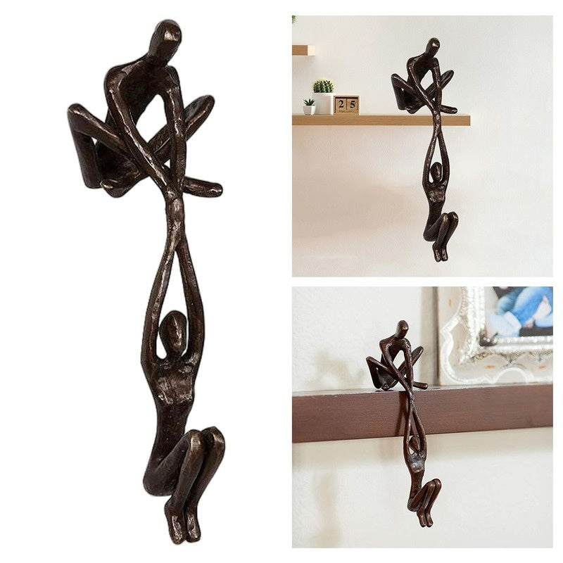 Dancing Couple Resin Figurine