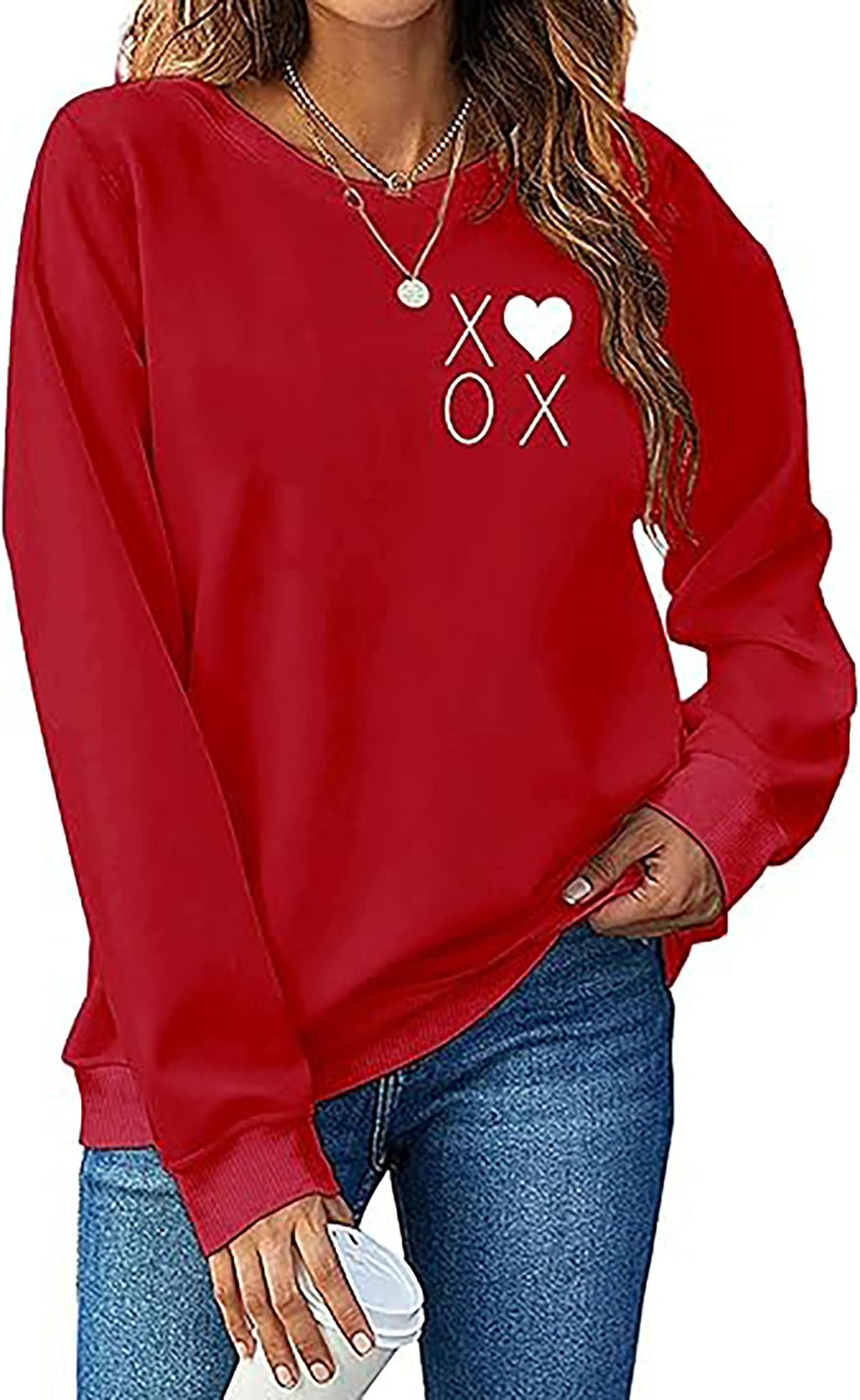 Women’s Heart Graphic Sweatshirt