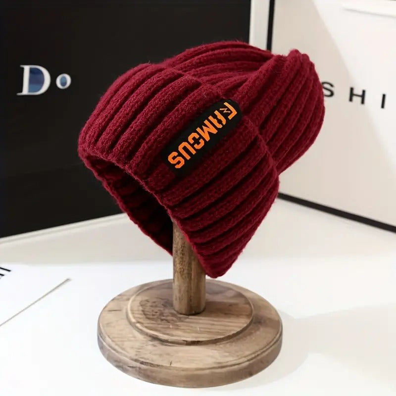 Women's Cashmere Knitted Hat | Autumn & Winter Beanie