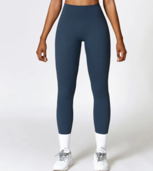 Damen-Yoga-Leggings mit hoher Taille, gebürstet, Po-Lifting