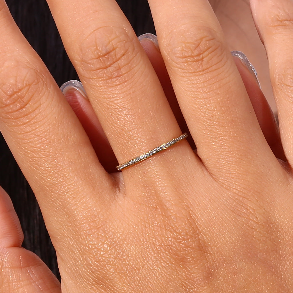 Bague plaqué or pour femme